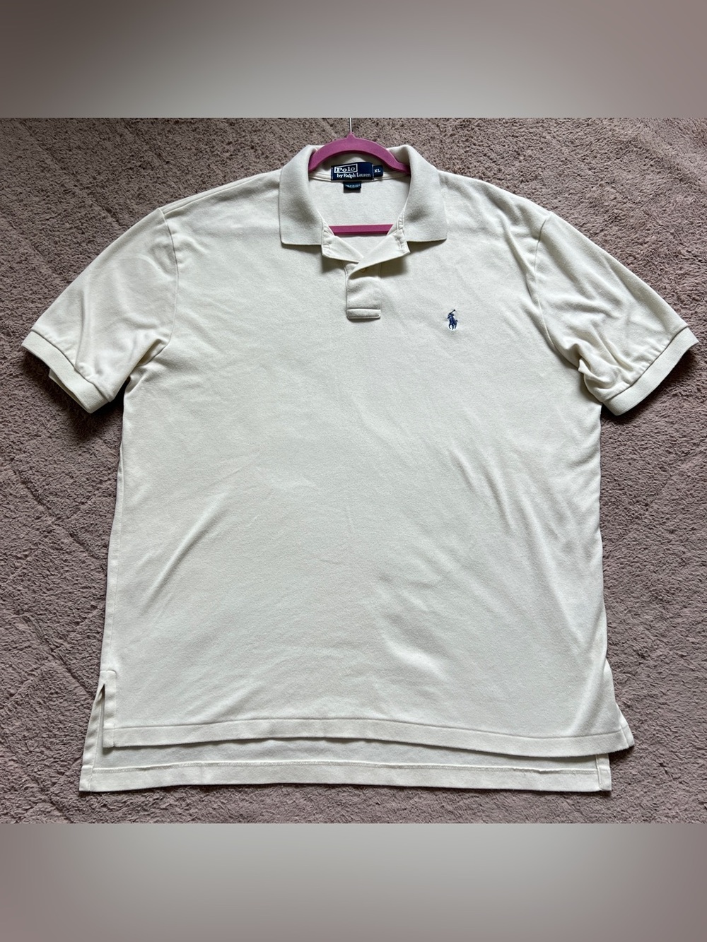Polo Ralph Lauren Cotton Polo Preppy Minimalist Old Money Quiet Luxury Sz XL